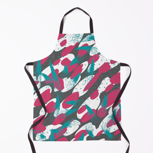 Item preview, Pink, Grey & Teal Paint Splodge Pattern designed and sold by GillyMc.