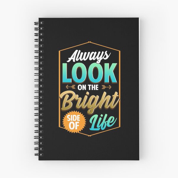 Item preview, Cute Always Look On The Bright Side Of Life Quote designed and sold by perfectpresents.