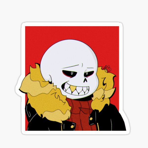 Underfell Sans Sticker