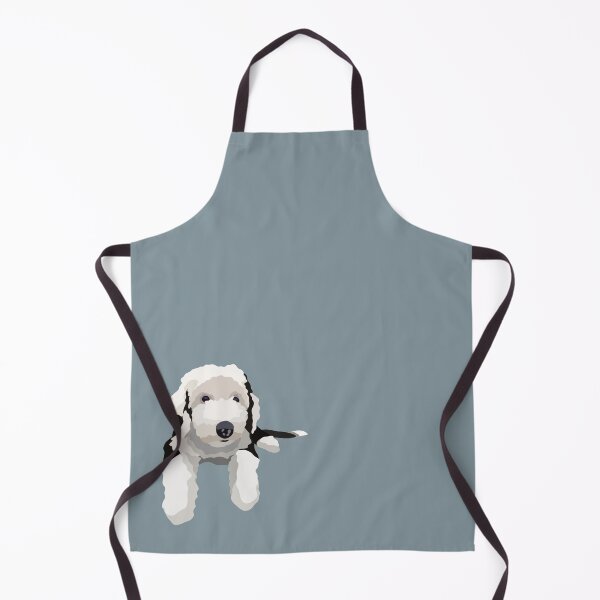 Item preview, Sheepadoodle Dog Portrait Digital Illustration designed and sold by sherylwylie.