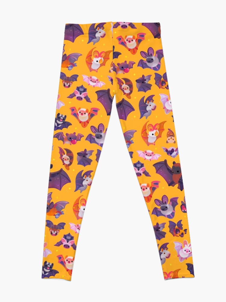 Alternate view of Bat - yellow Leggings