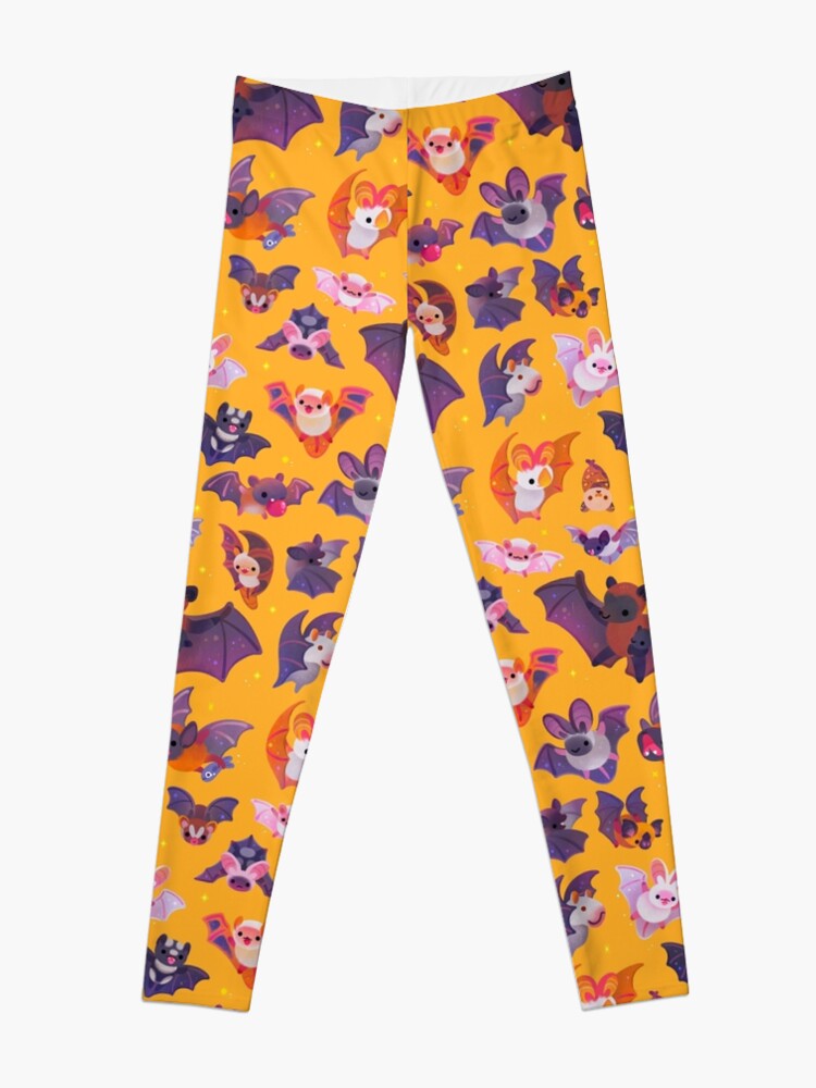 Alternate view of Bat - yellow Leggings