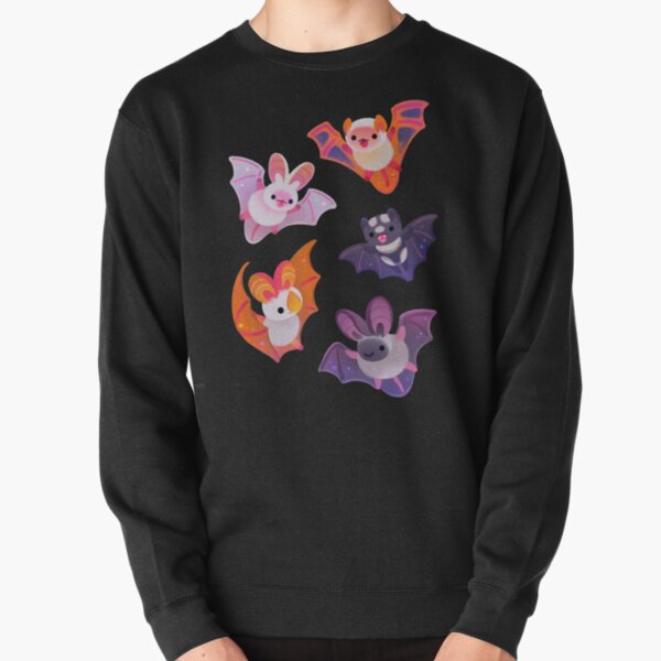 Bat - yellow Pullover Sweatshirt
