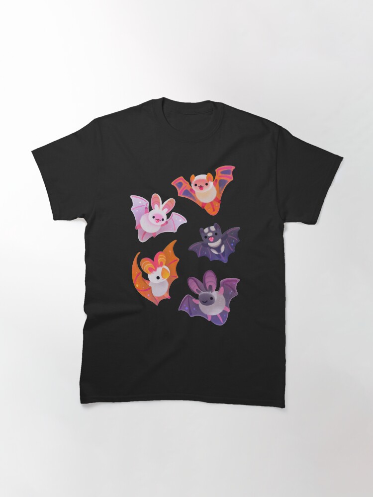 Alternate view of Bat - yellow Classic T-Shirt