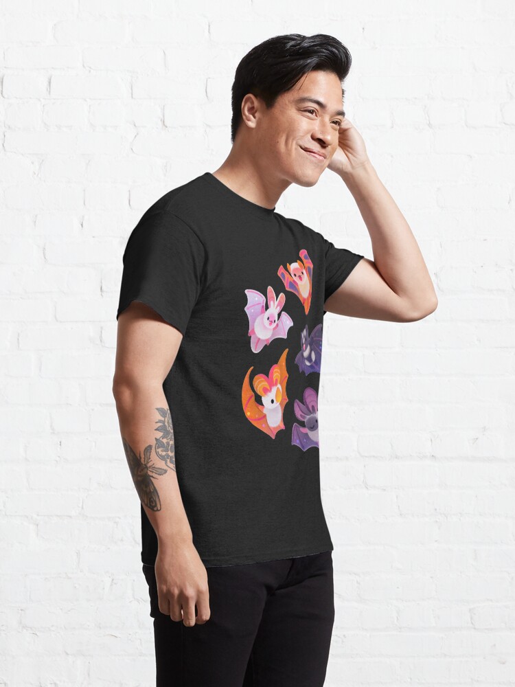 Alternate view of Bat - yellow Classic T-Shirt