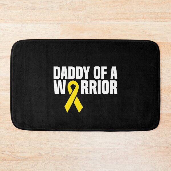 Item preview, Dad of a warrior leukaemia kids Childhood Cancer designed and sold by Nessshirts.