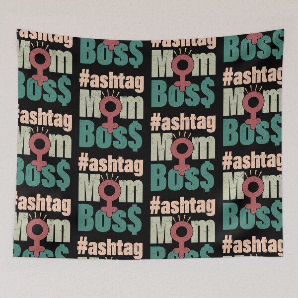 Item preview, Hashtag Mom Boss The Joys of Being An Entrepreneur designed and sold by GravitiTees.