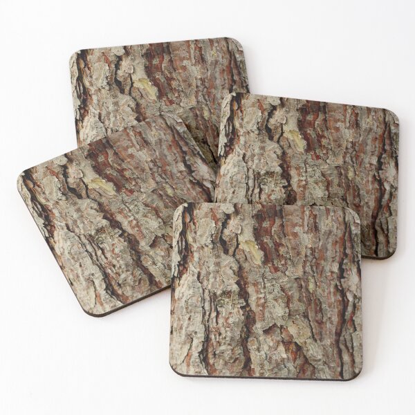 Item preview, Gnarled tree bark wood old oak weathered shabby rustic designed and sold by chihuahuashower.