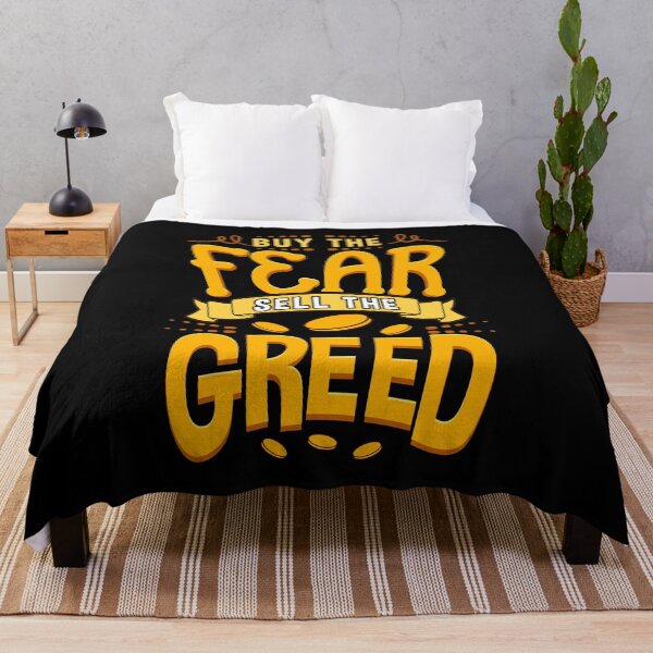 Item preview, Buy The Fear Sell The Greed designed and sold by perfectpresents.
