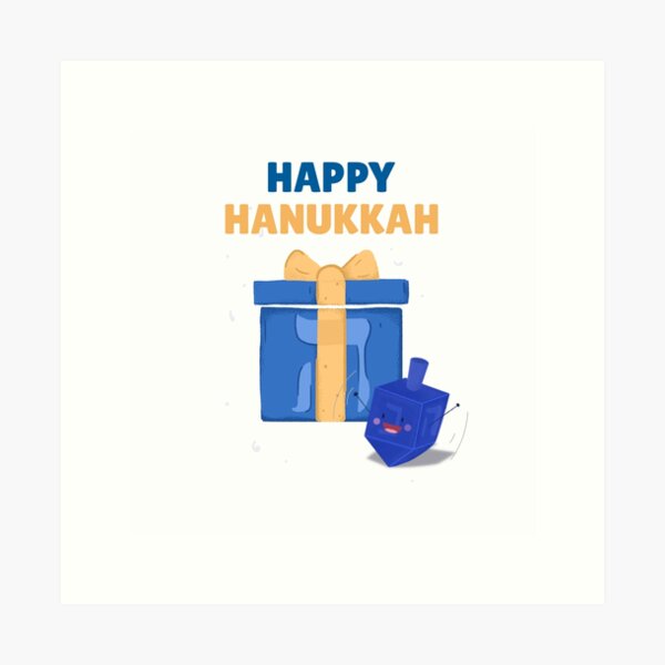 Item preview, Happy Hanukkah Dreidel Gift designed and sold by joabaj.