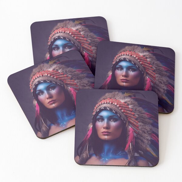 Item preview, Beautiful Native American Woman designed and sold by Batartiste.