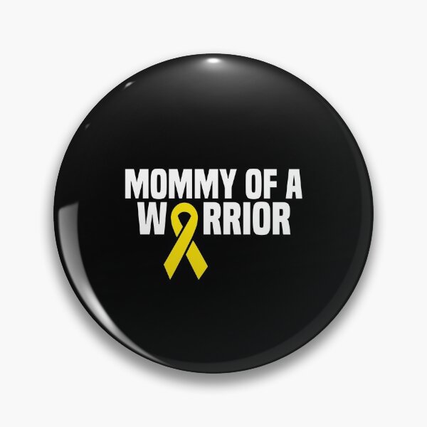 Item preview, Mom of a Warrior Childhood Cancer kids Leukaemia designed and sold by Nessshirts.