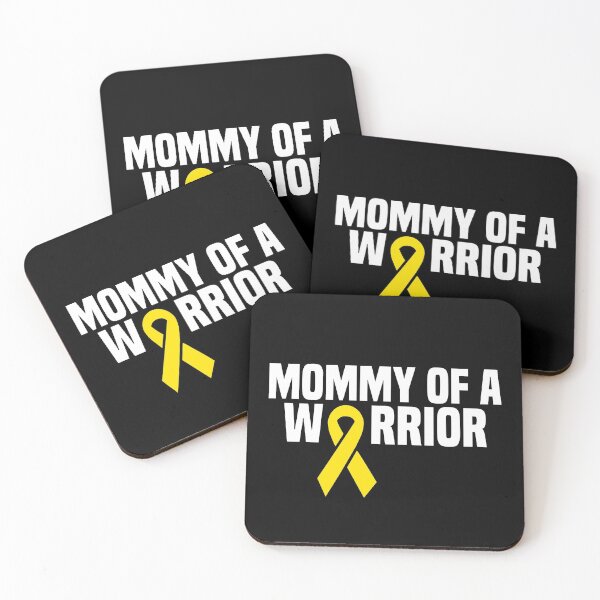 Item preview, Mom of a Warrior Childhood Cancer kids Leukaemia designed and sold by Nessshirts.