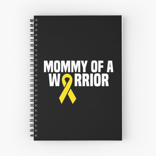 Item preview, Mom of a Warrior Childhood Cancer kids Leukaemia designed and sold by Nessshirts.