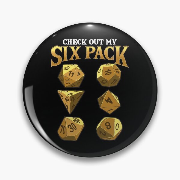 Item preview, Funny Check Out My Six Pack Dice Pun designed and sold by perfectpresents.
