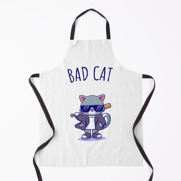 Item preview, BAD CAT, badass cat designed and sold by Curlyhaire.