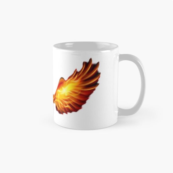 Item preview, Angel wing burning in fire designed and sold by 42youbest.
