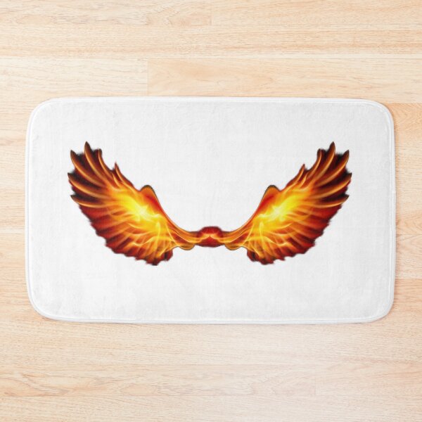 Item preview, Angel wing burning in fire designed and sold by 42youbest.