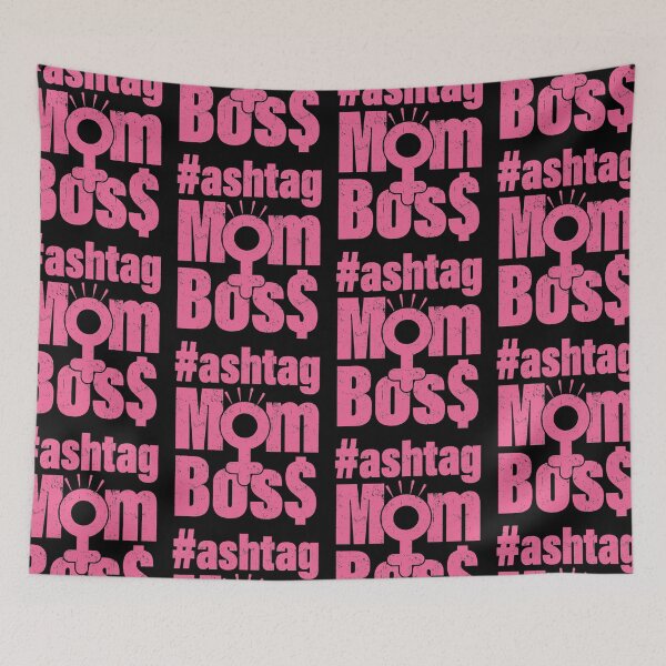 Item preview, Hashtag Mom Boss The Joys of Being A Leader designed and sold by GravitiTees.