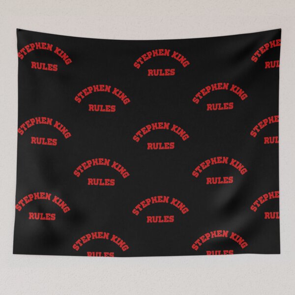 Item preview, Stephen King Rules, Classic, Cool, Meme,  designed and sold by Roxxy Rolla.