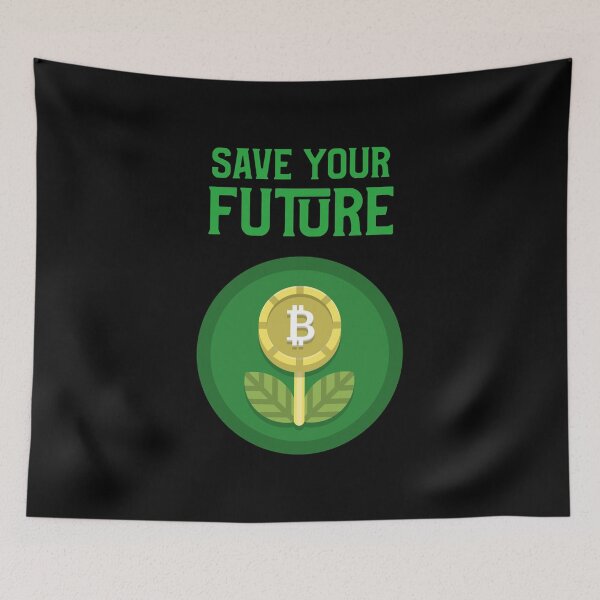 Item preview, Save Your Future with Bitcoin designed and sold by AeroAstro.
