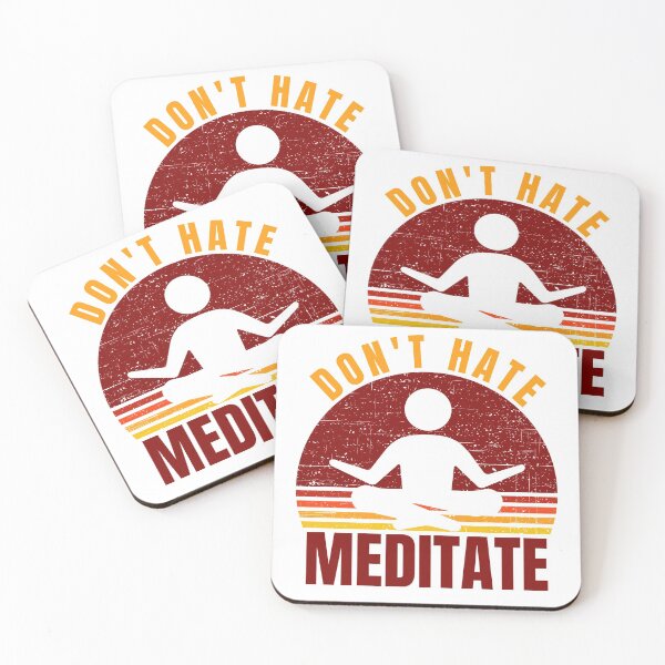 Item preview, Don't Hate Meditate designed and sold by Jayzdesigns.