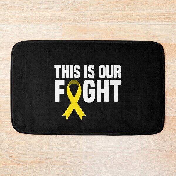 Item preview, Yellow ribbon Cancer awareness Fight Leukemia Gift idea designed and sold by Nessshirts.