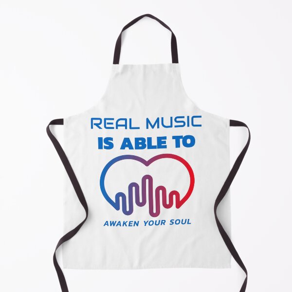 Item preview, Real Music Is Able To Love Heart Artwork designed and sold by TeesByMark.