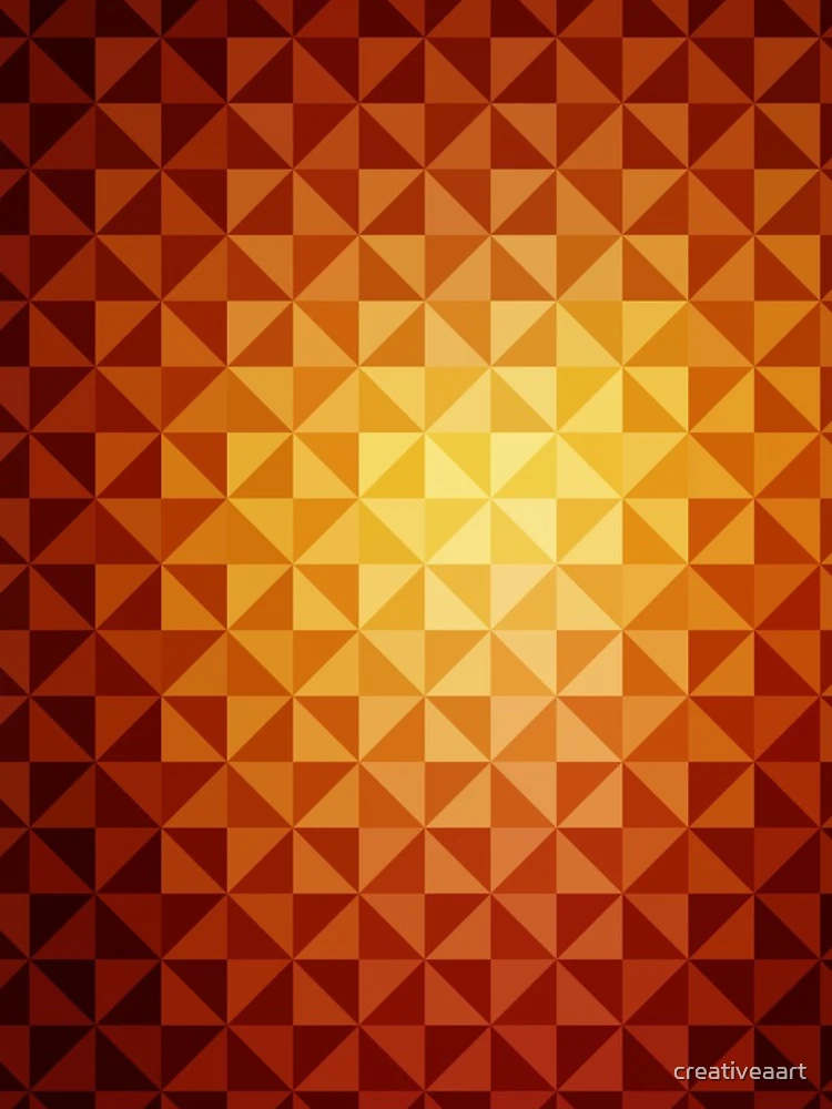 Thumbnail 4 of 4, iPhone Case, creative triangular pattern designed and sold by creativeaart.