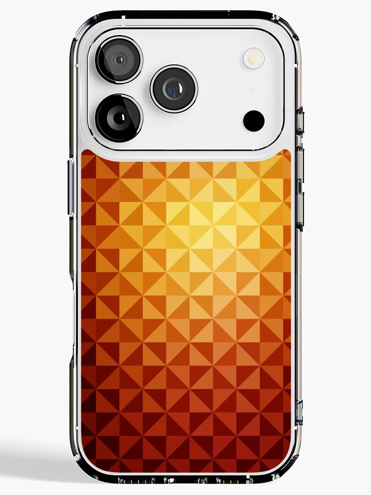 Thumbnail 1 of 5, iPhone Case, creative triangular pattern designed and sold by creativeaart.