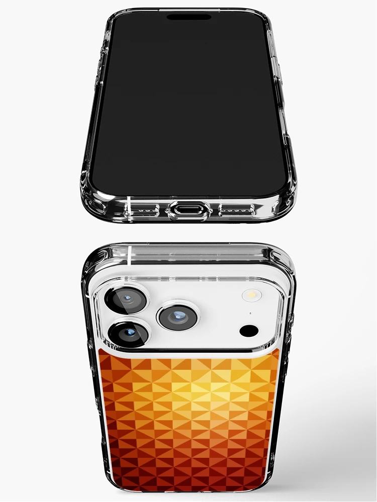 Thumbnail 3 of 5, iPhone Case, creative triangular pattern designed and sold by creativeaart.