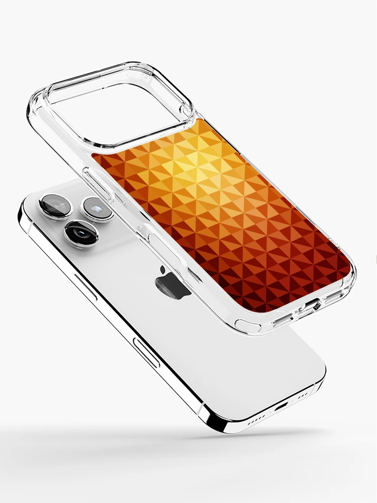Thumbnail 2 of 5, iPhone Case, creative triangular pattern designed and sold by creativeaart.
