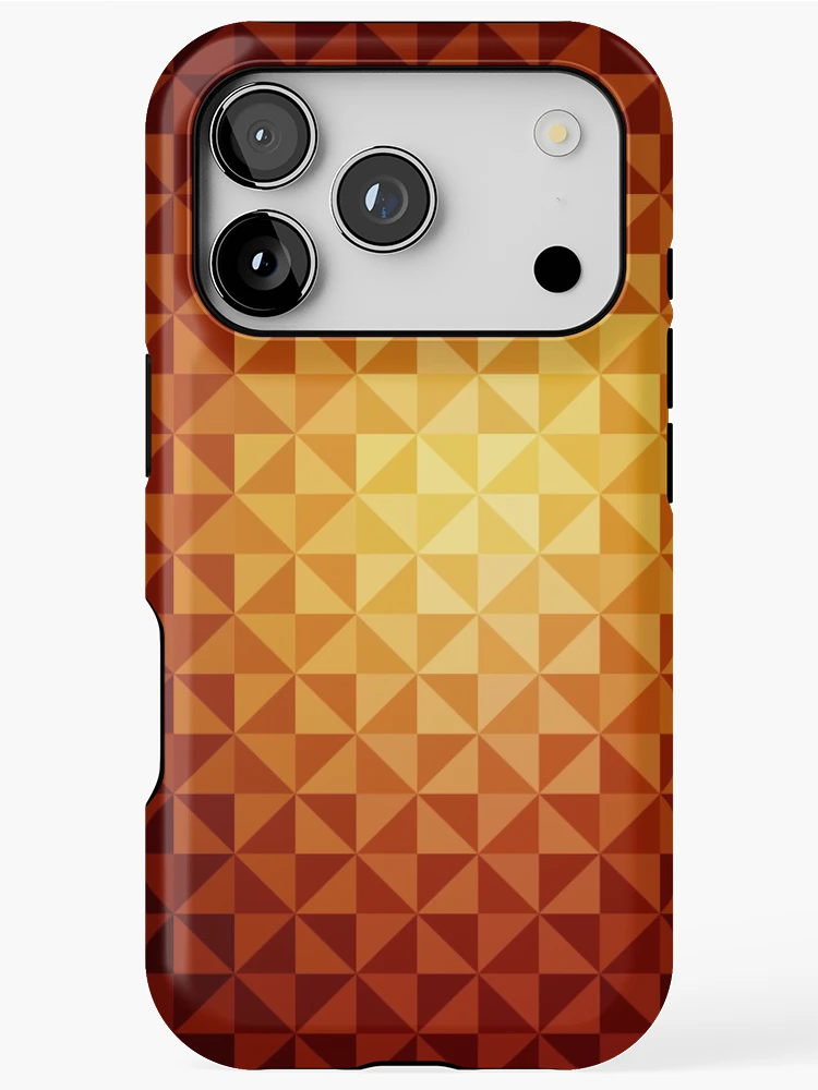 Thumbnail 1 of 4, iPhone Case, creative triangular pattern designed and sold by creativeaart.