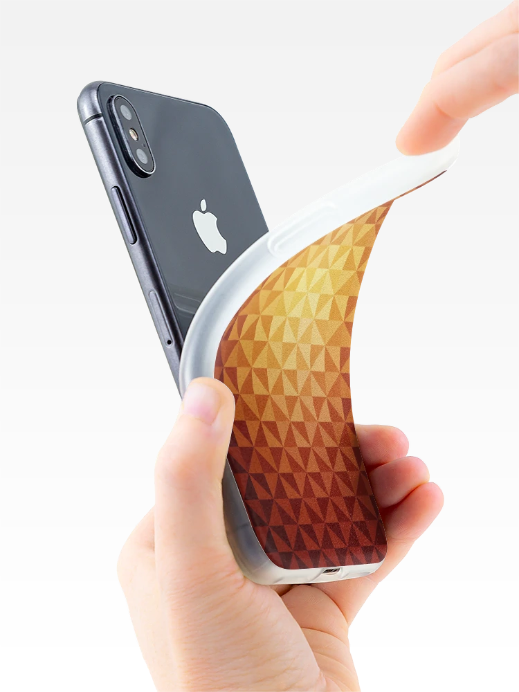 Thumbnail 4 of 5, iPhone Case, creative triangular pattern designed and sold by creativeaart.
