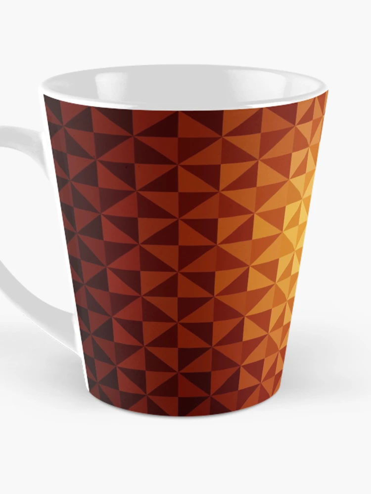 Thumbnail 3 of 4, Coffee Mug, creative triangular pattern designed and sold by creativeaart.