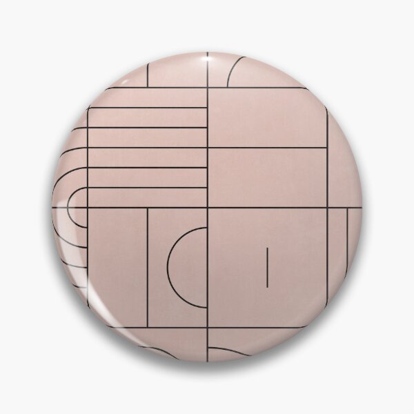 Item preview, My Favorite Geometric Patterns No.20 - Pale Pink designed and sold by Zoltan Ratko.