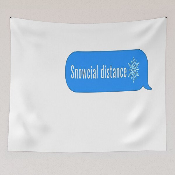 Artikelvorschau, Snowcial-Text entworfen und verkauft von NancyArtDesigns.