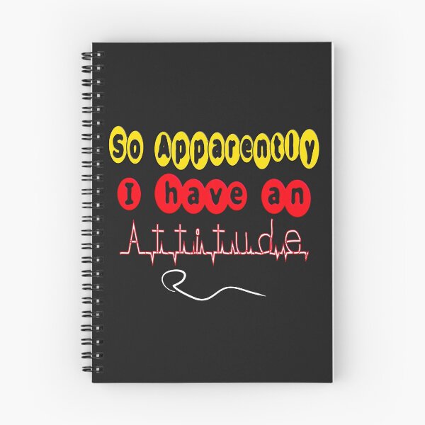 Item preview,  SO APPARENTLY I HAVE AN ATTITUDE FUNNY SARCASTIC designed and sold by Ralek.