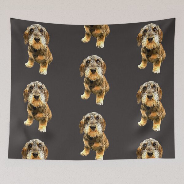 Item preview, Dachshund Wire Haired Beauty! designed and sold by ElegantCat.