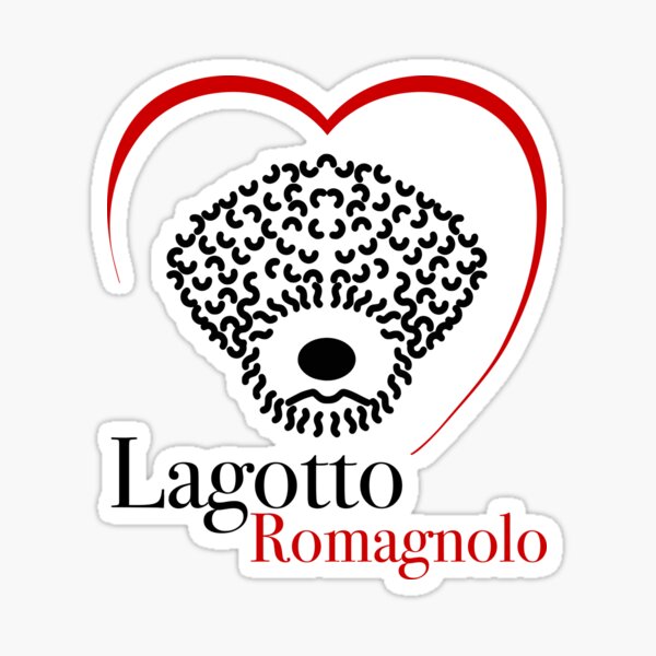 Lagottoheart Sticker