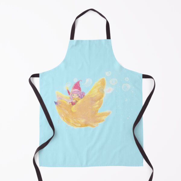Item preview, Fanart cartoon character Little Memole transparent background girl riding a bird holding stars designed and sold by morikoMomoko.