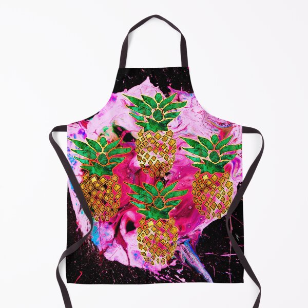 Item preview, AbstractPaintedPineapplePattern designed and sold by Hell-Prints.