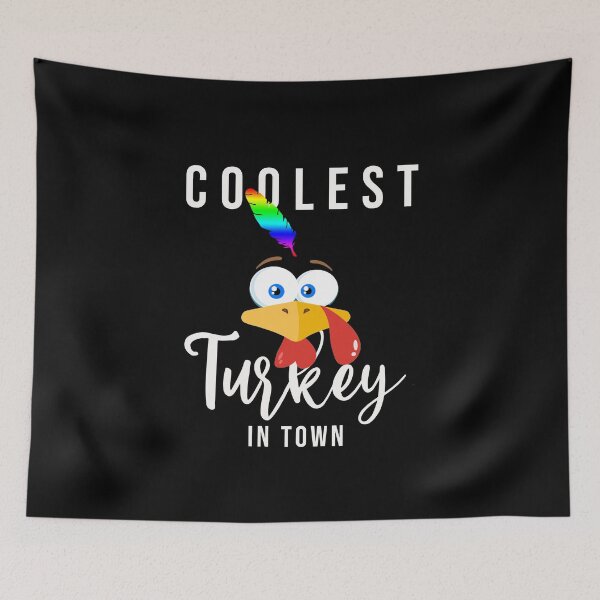 Item preview, Coolest turkey in town, Funny Thanksgiving Turkey Day Gift designed and sold by env1nada.