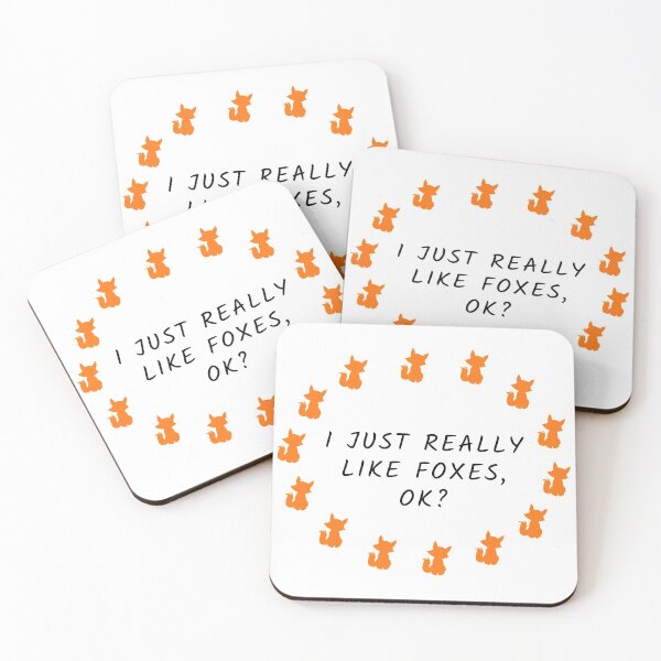 Item preview, I Just Really Like Foxes, Ok? designed and sold by sketchypages.
