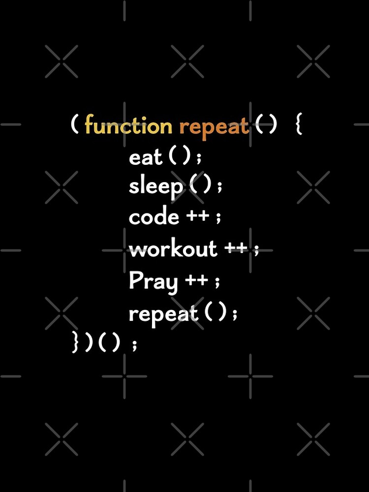 Thumbnail 4 of 4, iPhone Case, Funny Computer Science coding Eat Sleep Code / funny coding function / coding gift idea / increment and progress coding idea designed and sold by anodyle.