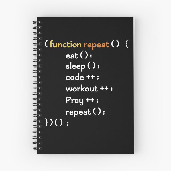 Item preview, Funny Computer Science coding Eat Sleep Code / funny coding function / coding gift idea / increment and progress coding idea designed and sold by anodyle.