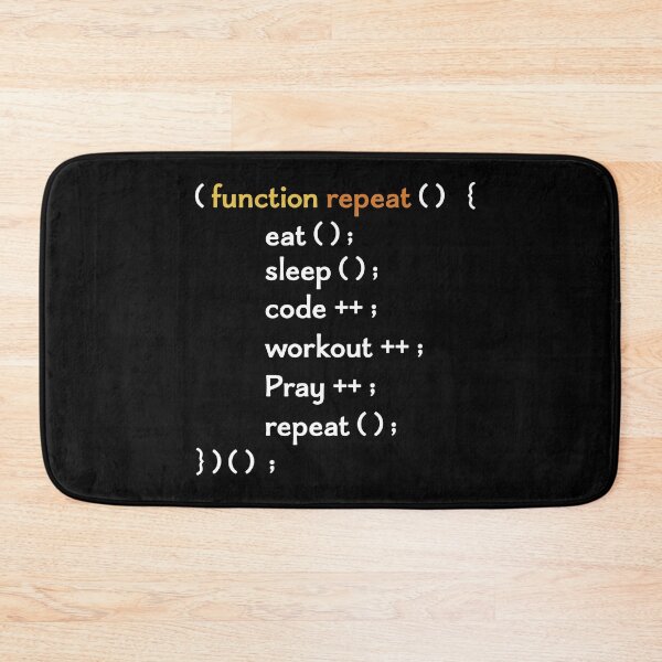 Item preview, Funny Computer Science coding Eat Sleep Code / funny coding function / coding gift idea / increment and progress coding idea designed and sold by anodyle.