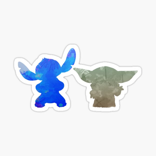 Baby Yoda Starbucks Sticker' Sticker