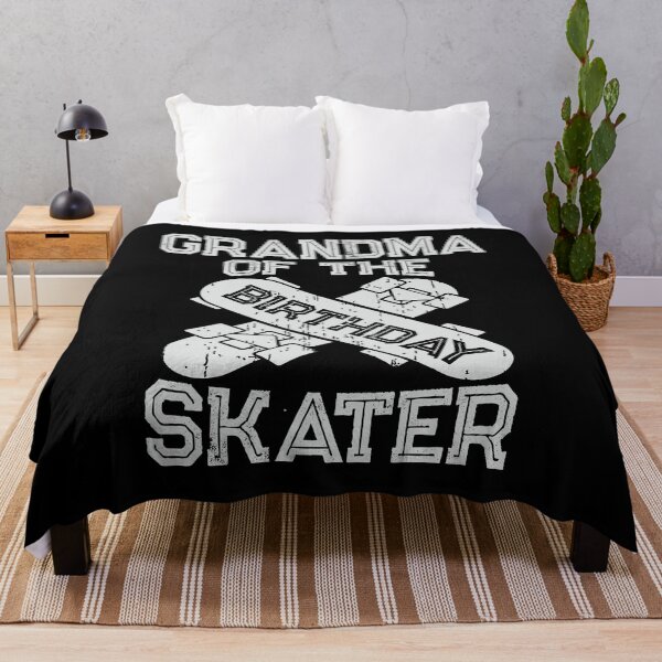 Item preview, Grandma The Birthday Skater Boy And Girl B-day Party graphic designed and sold by Grabitees.