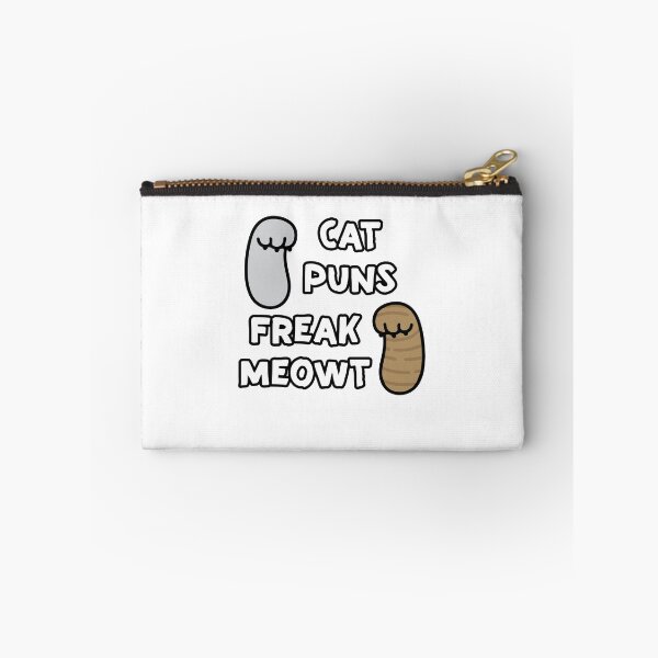 Item preview, Cat Puns Freak Meowt - ( cat puns freak me out )Funny Cat lover gift designed and sold by nananinanana.